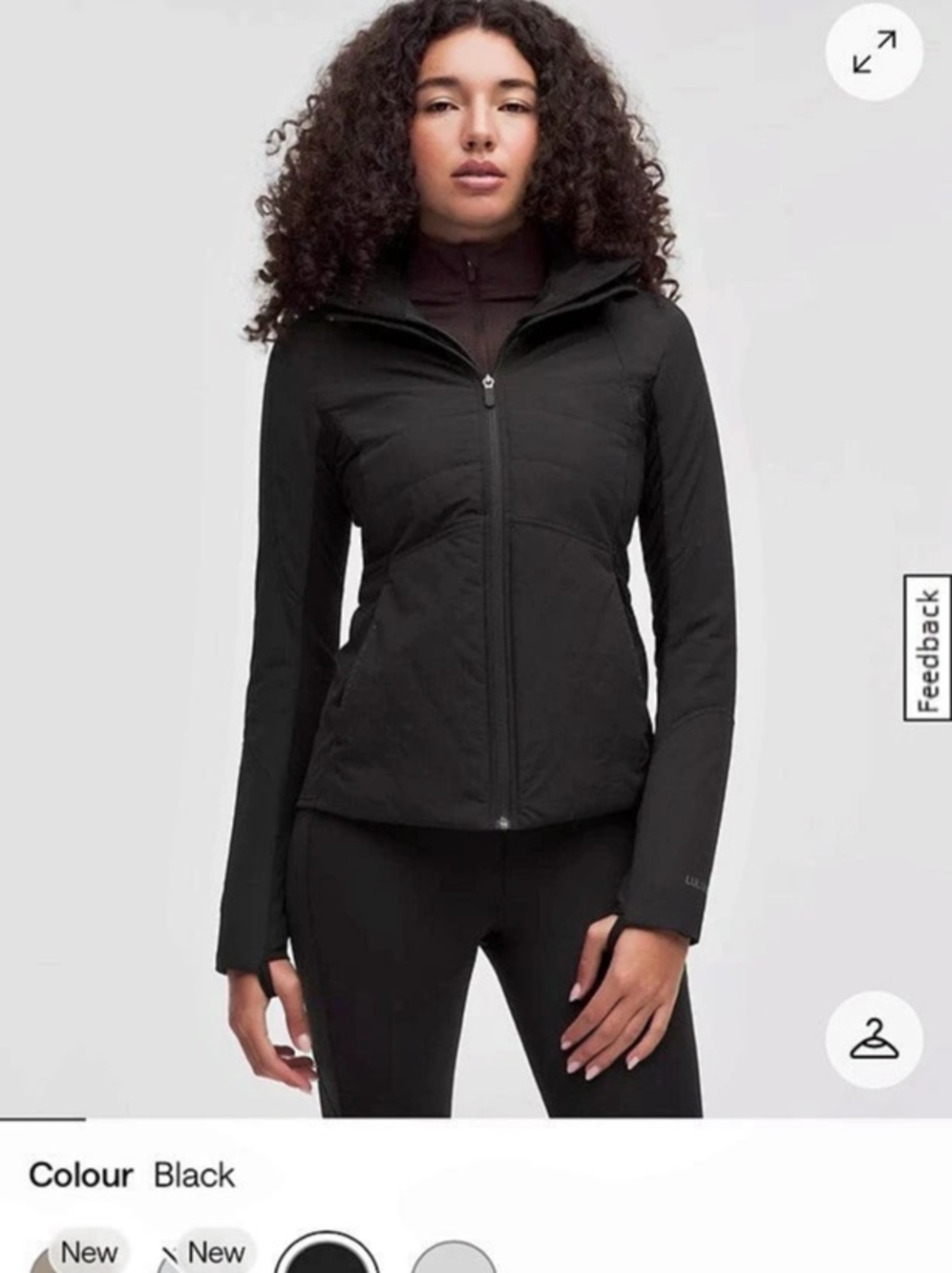 lululemon Another Mile Jacket Women's Black Jacket